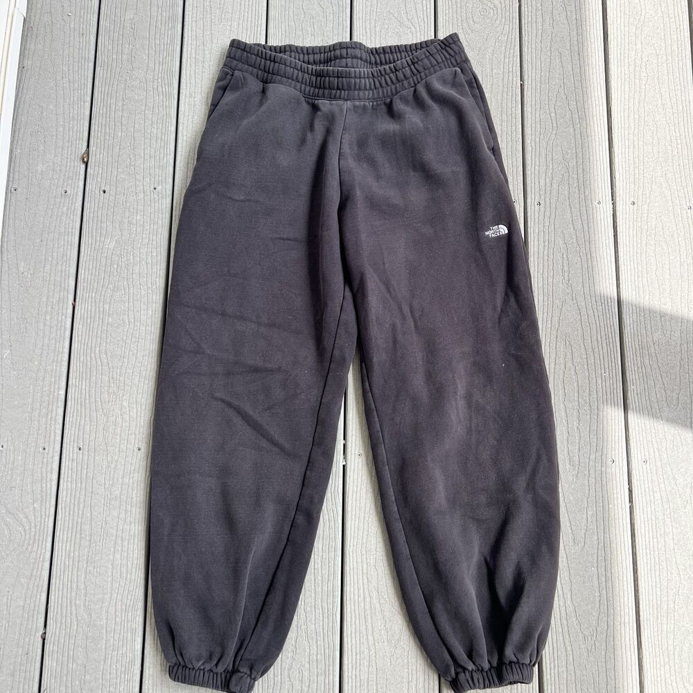 The North Face Woman's Black Jogger Sweatpants-Size L